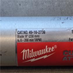 AS-IS Milwaukee M18 FUEL QUIK-LOK Cultivator Attachment (Tool-Only)