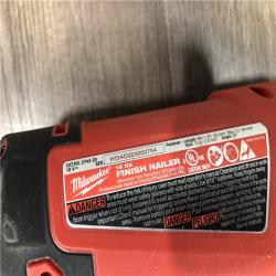 AS-IS M18 FUEL 18-Volt Lithium-Ion Brushless Cordless 15-Gauge Angled Finish Nailer (Tool Only)