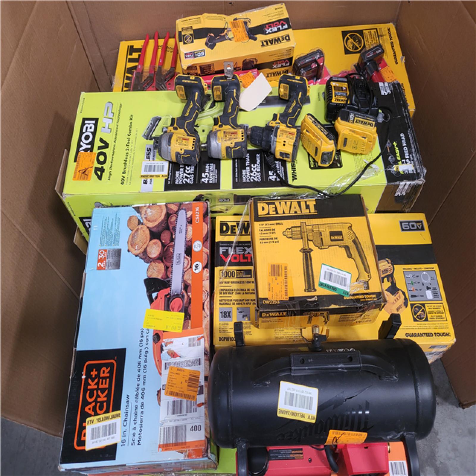 CALIFORNIA AS-IS TOOL PALLET