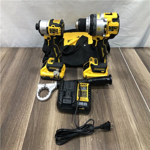 AS-IS DEWALT 20V MAX Lithium-Ion Cordless 2-Tool Combo Kit