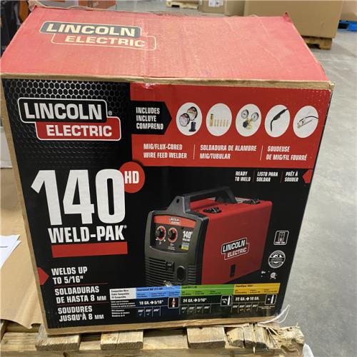 Dallas Location - As-Is Lincoln Electric Weld-Pak 140 Amp MIG Welder