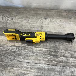 AS-IS DEWALT ATOMIC 20V MAX 3/8 in. Extended Reach Cordless Ratchet (Tool Only)
