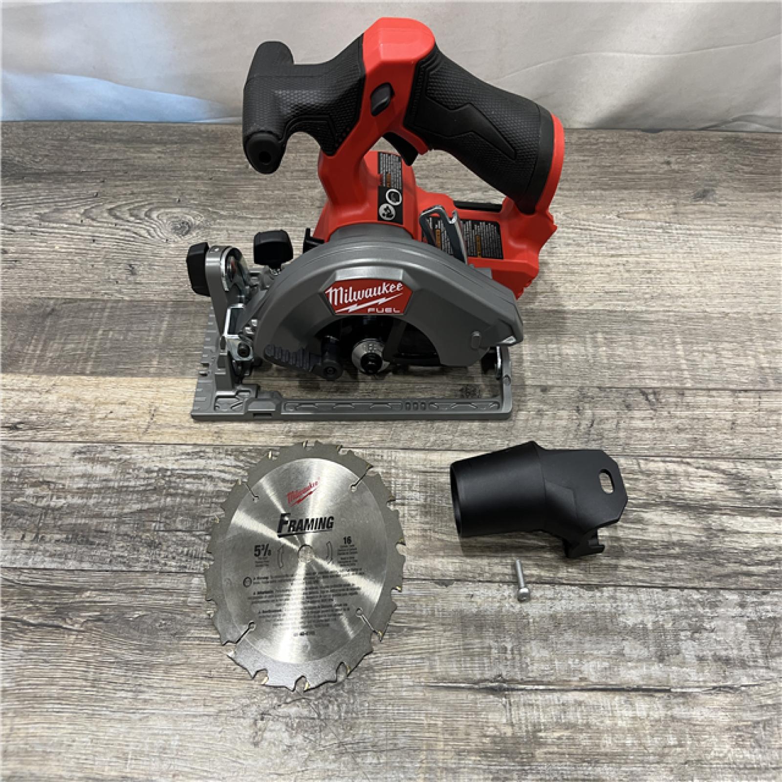 AS-IS Milwaukee FUEL 12V Lithium-Ion Brushless 5-3/8 in. Cordless Circular Saw (Tool-Only)