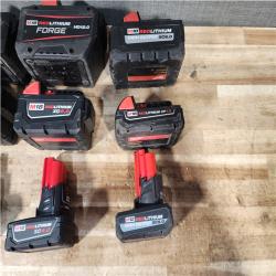 HOUSTON LOCATION - AS - IS MILWAUKEE BATTERY PACK QTY - 10