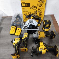 CALIFORNIA NEW DEWALT 6 TOOL COMBO SET