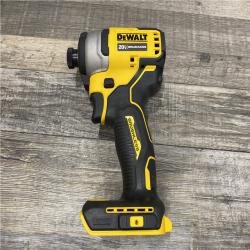 AS-IS DEWALT Atomic 20V Max Lithium-Ion Brushless Cordless Compact 1/4 in. Impact Driver Kit