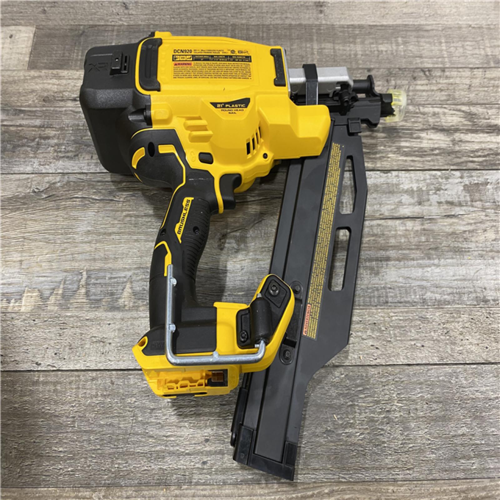 AS-IS DEWALT 20-Volt 21° Cordless Framing Nailer (Tool-Only)