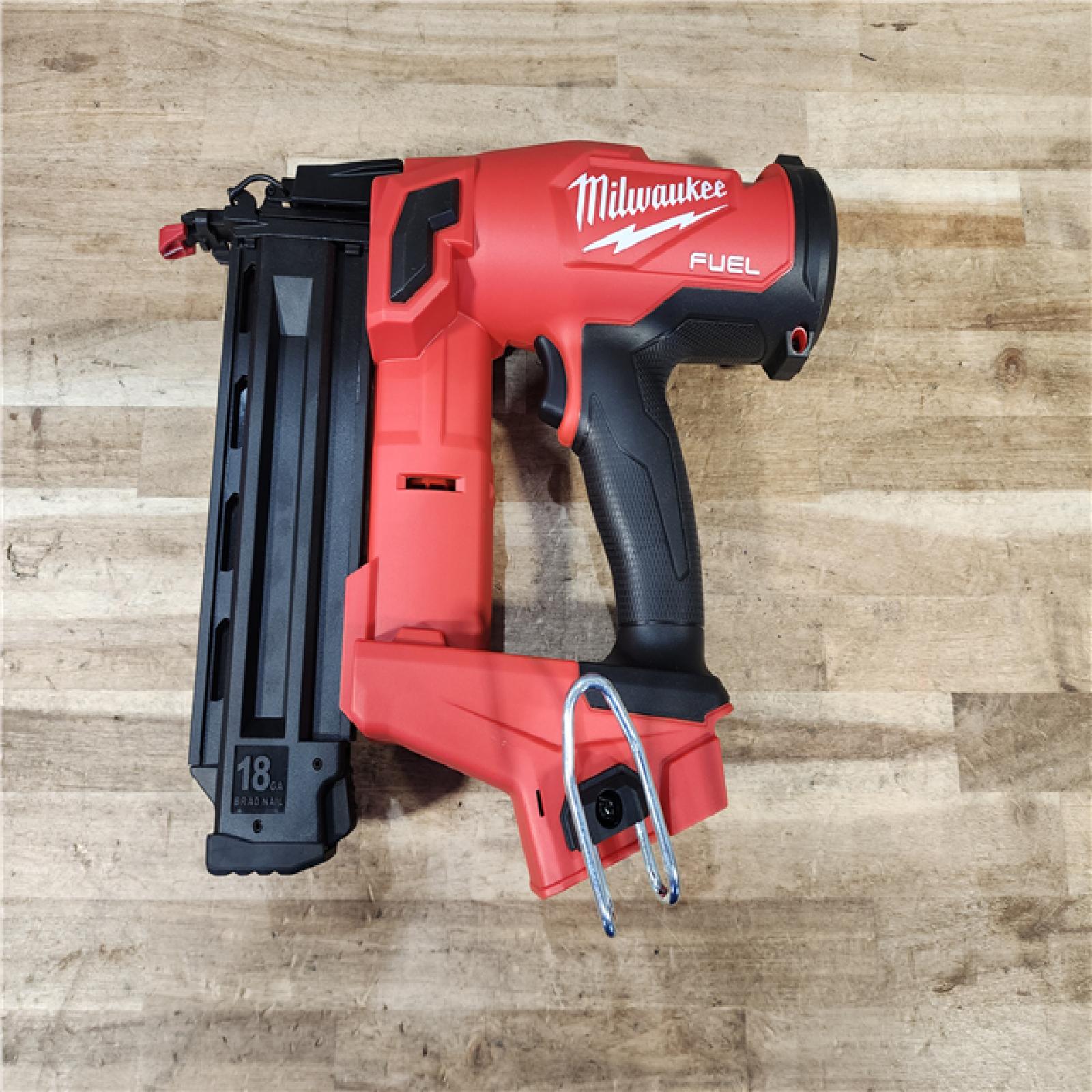 HOUSTON LOCATION - AS-IS (APPEARS LIKE NEW) Milwaukee FUEL 18-Volt Lithium-Ion Brushless Cordless Gen II 18-Gauge Brad Nailer (Tool-Only)