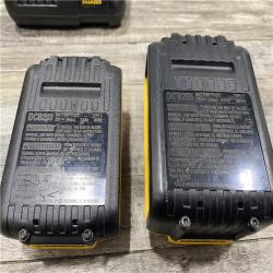 AS-IS DEWALT 20V MAX Lithium-Ion Battery Kit with 5.0Ah and 2.0Ah Battery and Charger