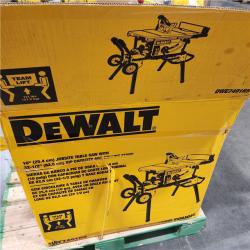 As-Is- DEWALT 10 in. 15 Amp 120V Site-Pro Compact Jobsite Table Saw