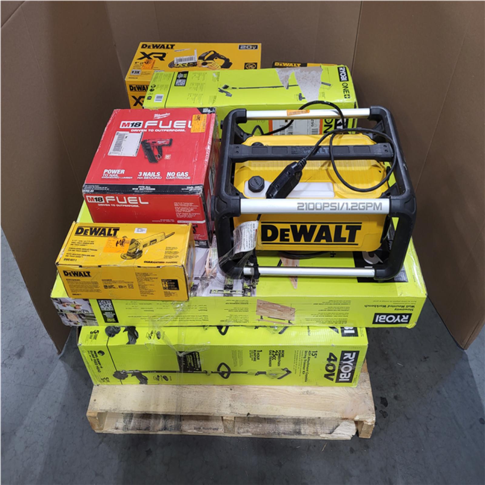 CALIFORNIA AS-IS TOOL PALLET