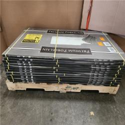 Phoenix Location AS-IS MSI Milos White 24 in. x 48 in. Polished Porcelain Stone Look Floor and Wall Tile (208 sq. ft. /13 Case)