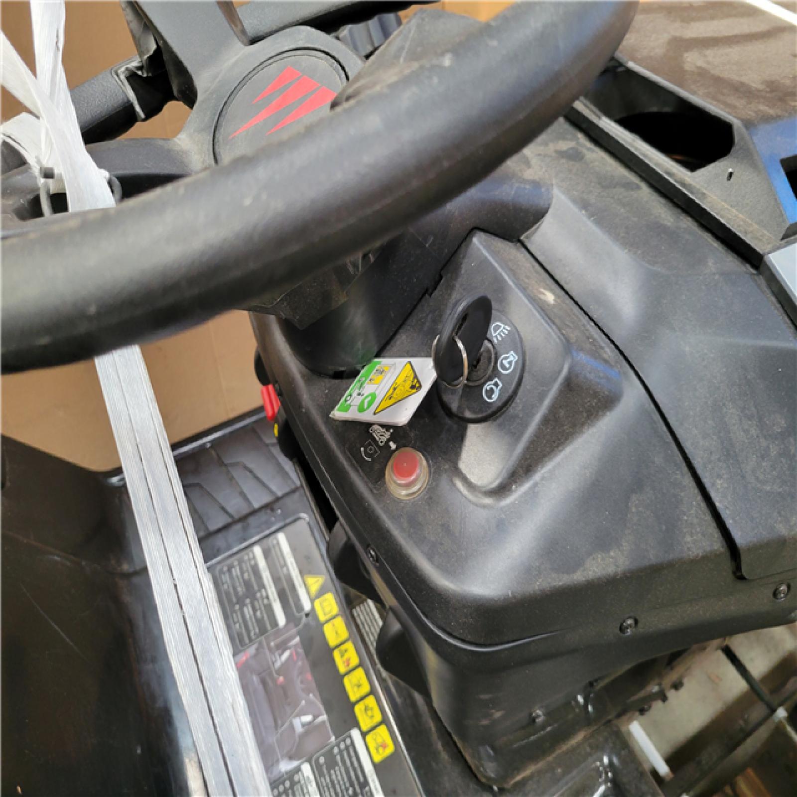 CALIFORNIA AS-IS MURRAZ MT100 SIT DOWN RIDING LAWN MOWER