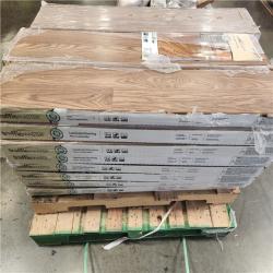 Phoenix AS-IS TrafficMaster Kellum Valley Oak Gunstock Brown 7 mm T x 8 in. W Laminate Wood Flooring (600 sqft/25 case)