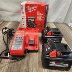 AS-IS Milwaukee M18 Red Lithium High Output XC6.0 System Starter Kit 48-59-1862S