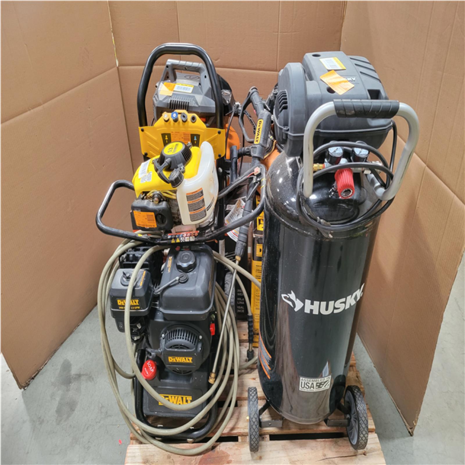 CALIFORNIA AS-IS OUTDOOR POWER EQUIPMENT