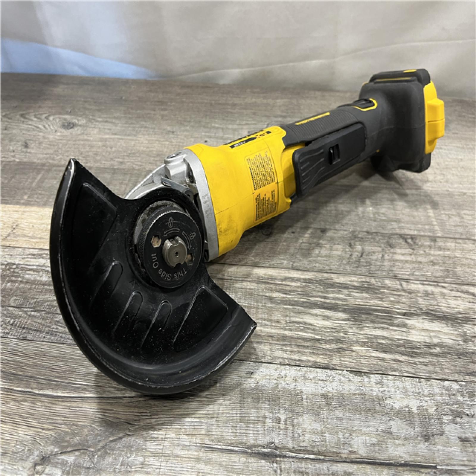 AS-IS DEWALT 20V XR Cordless 4-1/2. in. to 5 in. Variable Speed Angle Grinder (Tool Only)