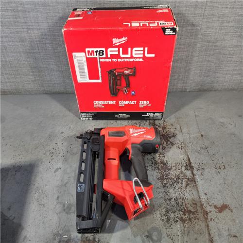HOUSTON LOCATION - AS-IS Milwaukee Tool Cordless Finish Nail Gun 18 V 3020-20 (TOOL ONLY)