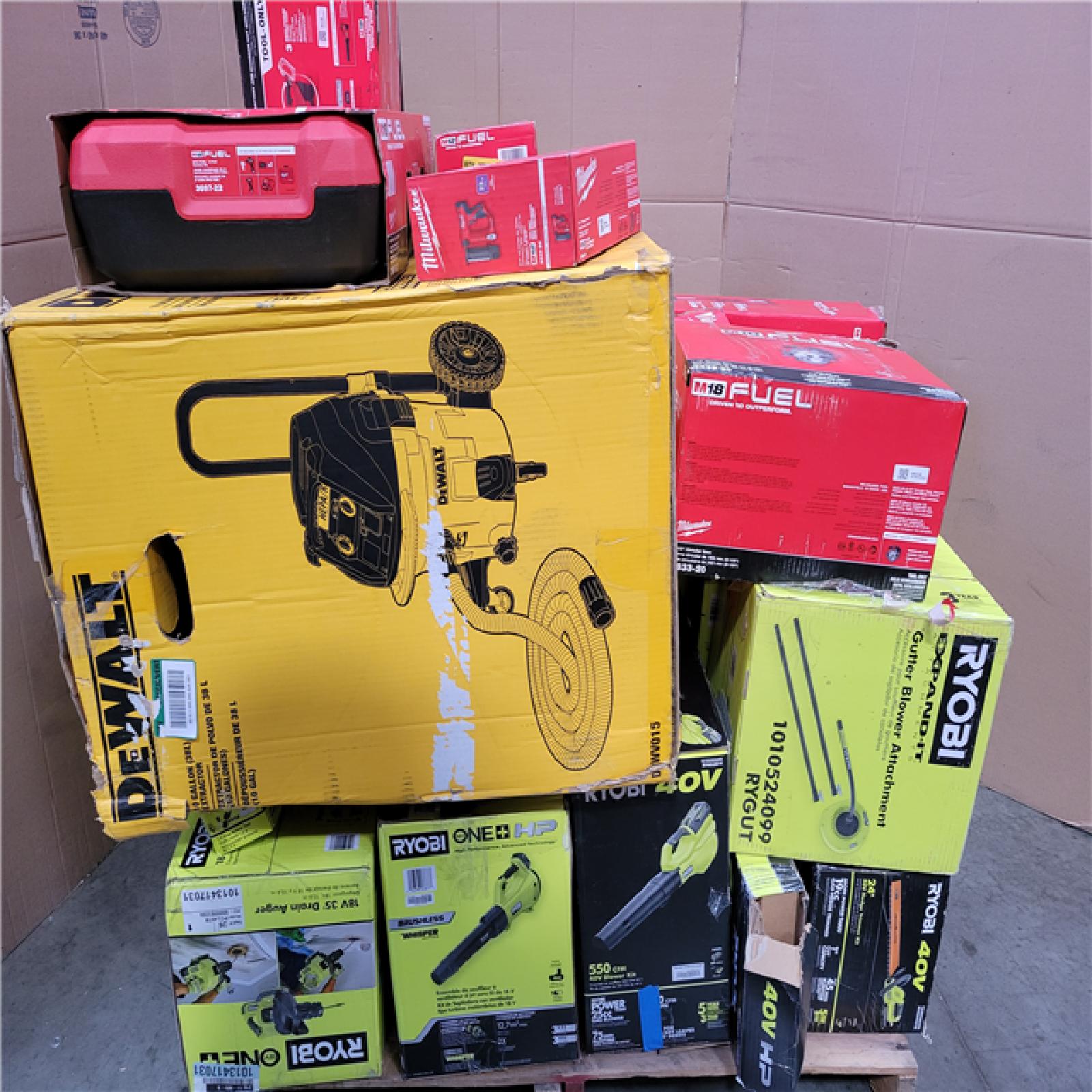 CALIFORNIA AS-IS TOOL PALLET