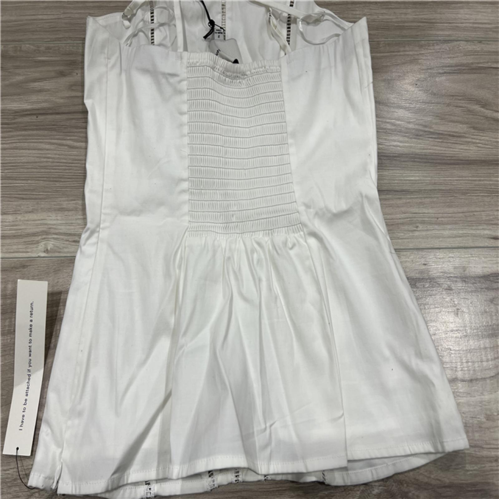 Reformation Hilda Top - Bright White - SZ 2