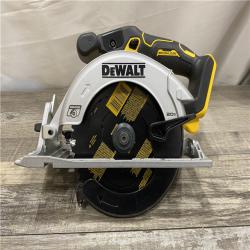 AS-IS DEWALT 20V MAX Cordless Brushless 6-1/2 in. Sidewinder Style Circular Saw (Tool Only)