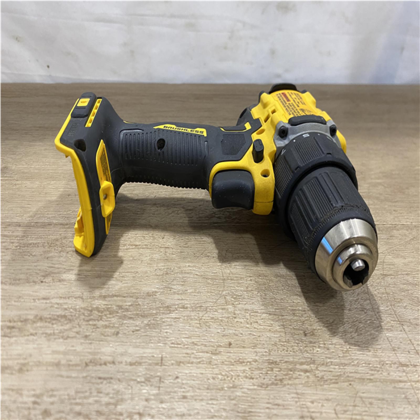 AS-IS DeWalt 20V MAX 1/2 in. Brushless Cordless Hammer Drill/Drive- TOOL ONLY