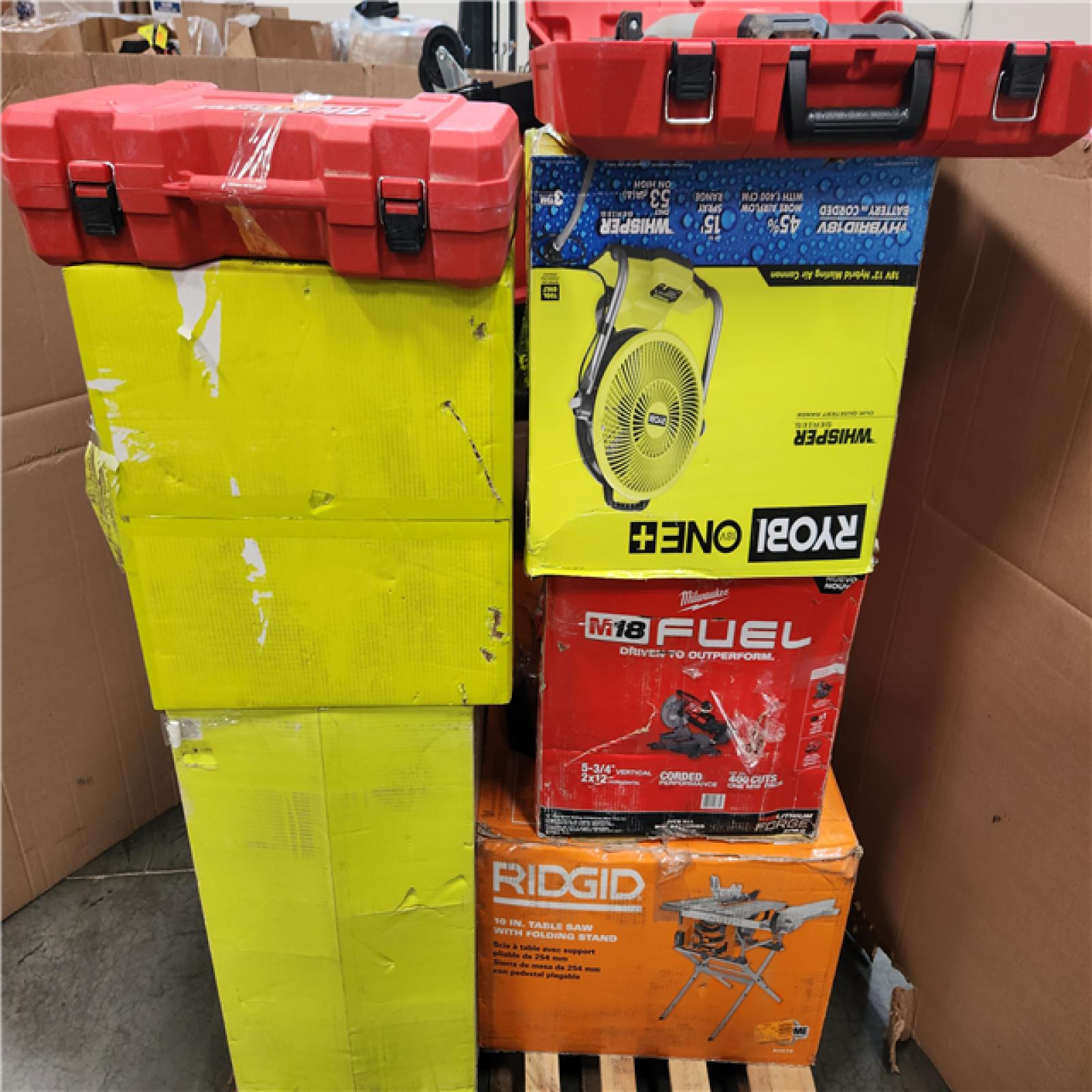 CALIFORNIA AS-IS TOOL PALLET