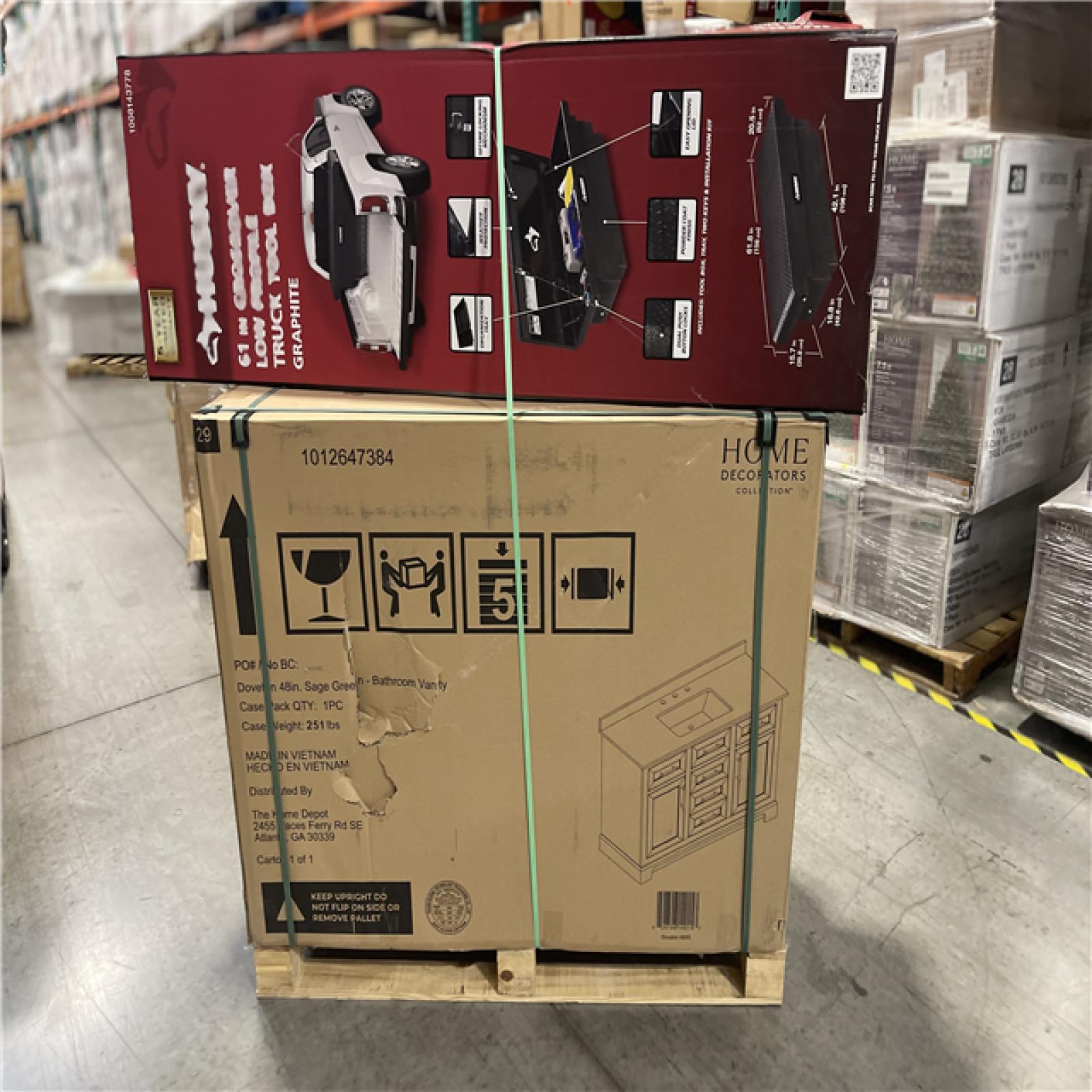 DALLAS LOCATION- AS-IS HOME IMPROVEMENT PALLET