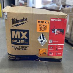 DALLAS LOCATION - Milwaukee MX FUEL Lithium-Ion Core Drill Rig Kit with (2) FORGE HD12.0 Batteries and (1) MX FUEL Super Charger