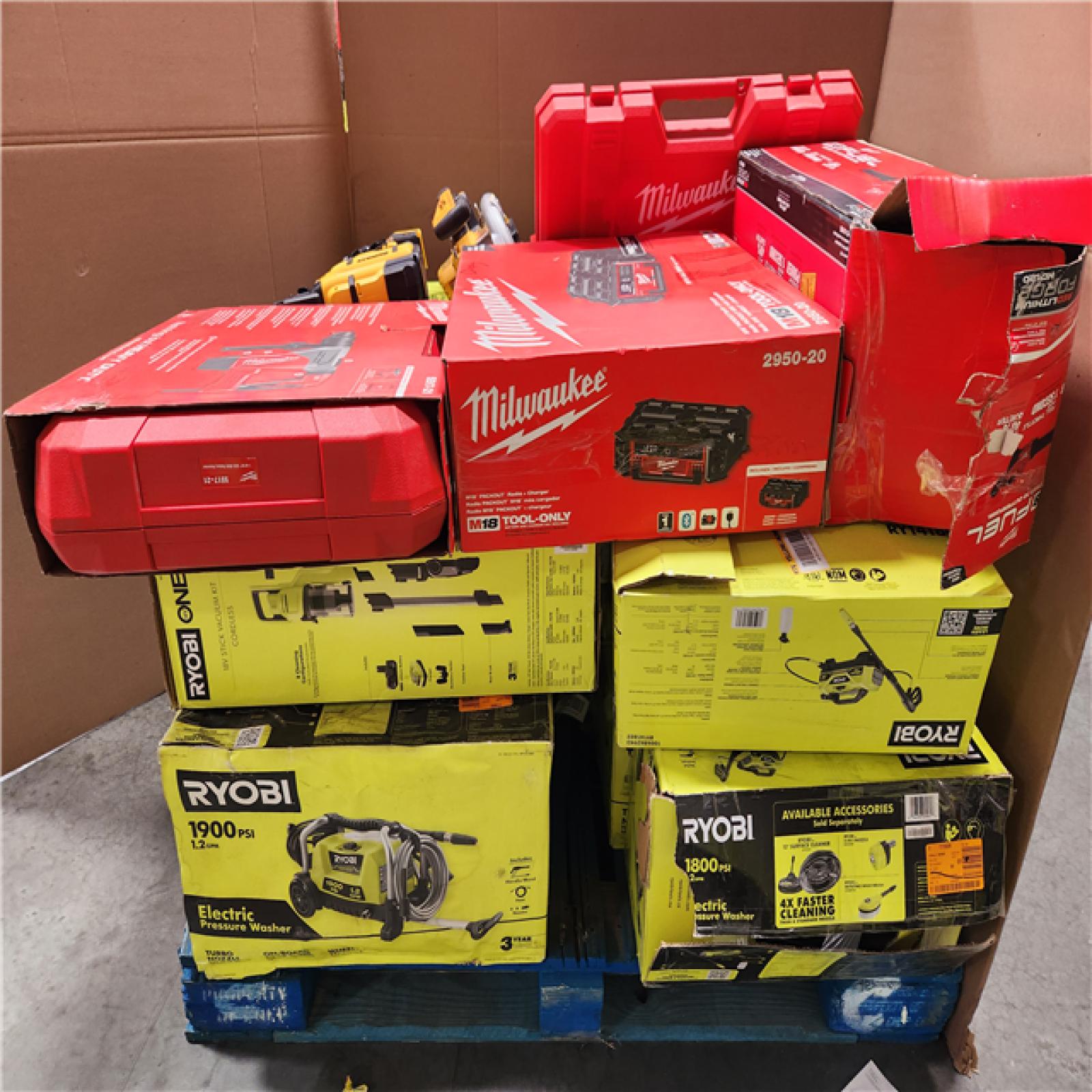 CALIFORNIA AS-IS TOOL PALLET