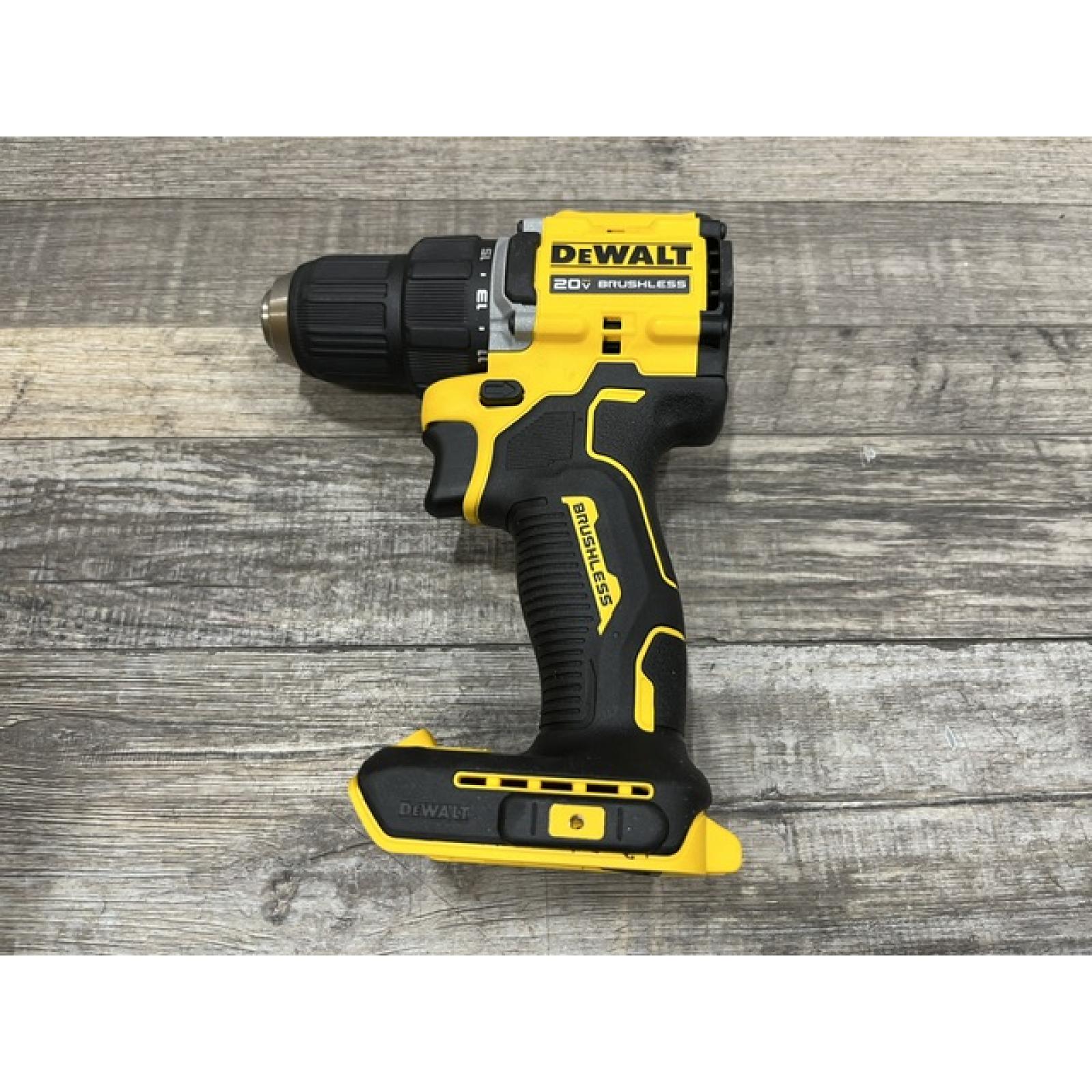 AS-IS DEWALT Atomic 20V Lithium-Ion Cordless Compact 1/2 in. Drill/Driver Kit