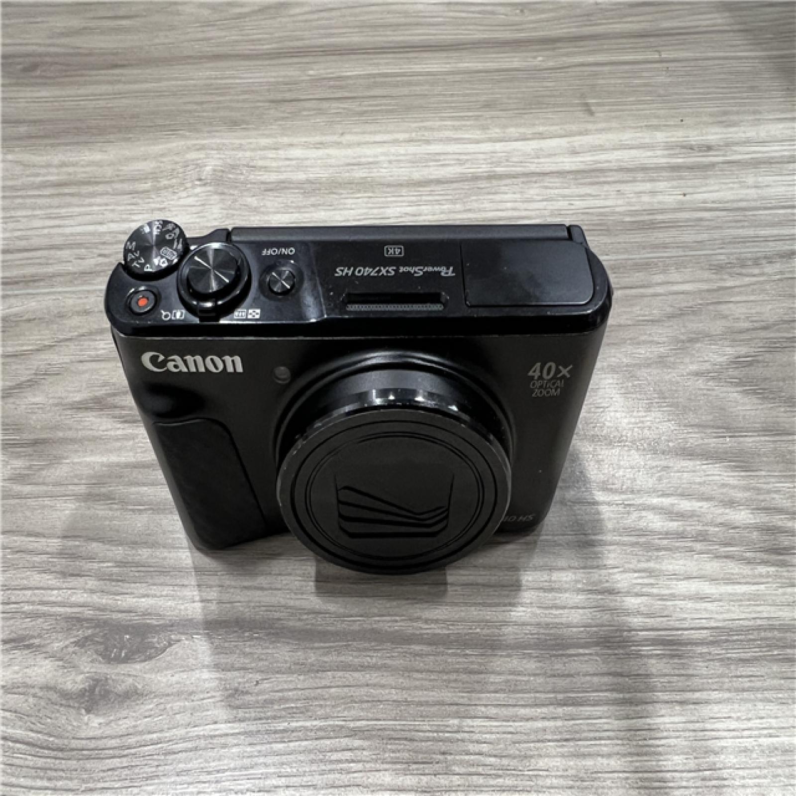 AS-IS Canon PowerShot SX740 HS Digital Camera