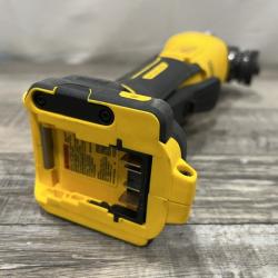 AS-IS DEWALT 20V MAX Cordless Brushless 4.5 - 5 in. Paddle Switch Angle Grinder with FLEXVOLT ADVANTAGE (Tool Only)