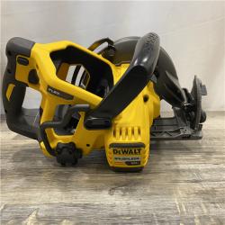 AS-IS DEWALT FLEXVOLT 60V MAX Cordless Brushless 7-1/4 in. Wormdrive Style Circular Saw (Tool Only)