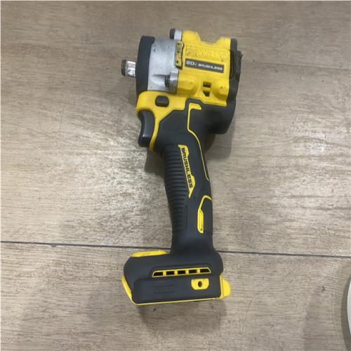 AS-IS DEWALT ATOMIC 20V MAX Cordless Brushless 1/2 in. Variable Speed Impact Wrench (Tool Only)