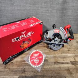 HOUSTON LOCATION - AS-IS (APPEARS LIKE NEW) MILWAUKEE 7-1/4 REAR HANDLE CIRCULAR SAW (TOOL ONLY)