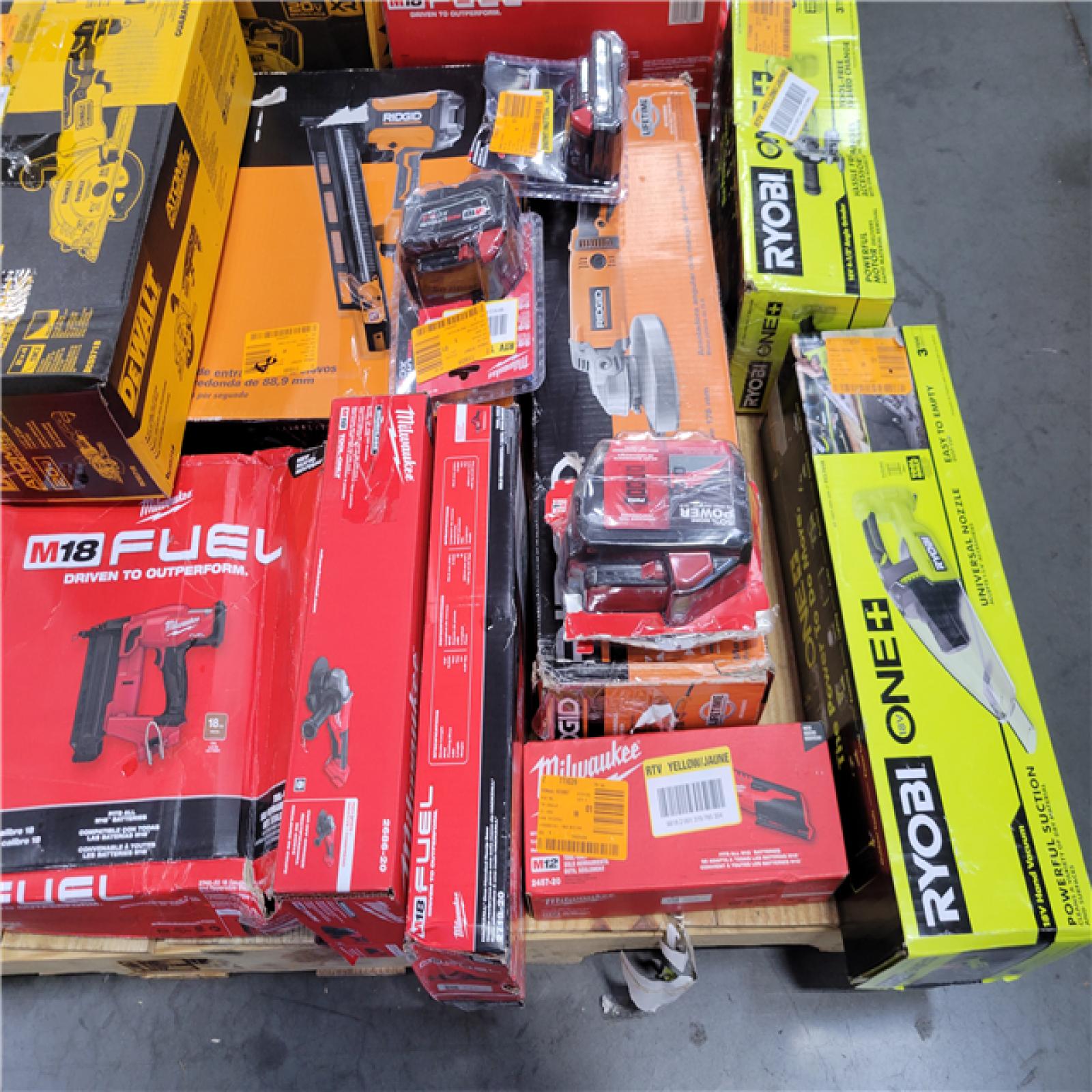 CALIFORNIA AS-IS TOOL PALLET
