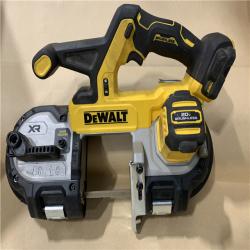 AS-IS DEWALT 20-Volt MAX 3-3/8 in. Cordless Brushless Bandsaw (Tool-Only)