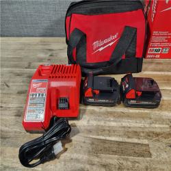 HOUSTON LOCATION - AS-IS Milwaukee M18 Brushed Cordless (2-Tool) Drill/Driver and Impact Driver Kit