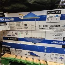 Phoenix AS-IS MIXED  Everbilt Instant Shade Canopy Pop Up Tent Pallet of 22
