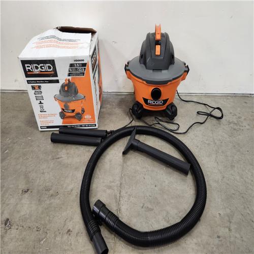 Phoenix Location NEW RIDGID 6 Gallon 3.5 Peak HP NXT Wet/Dry Shop Vacuum with Filter, Hose, Wands, Utility Nozzle and Car Cleaning Attachment Kit