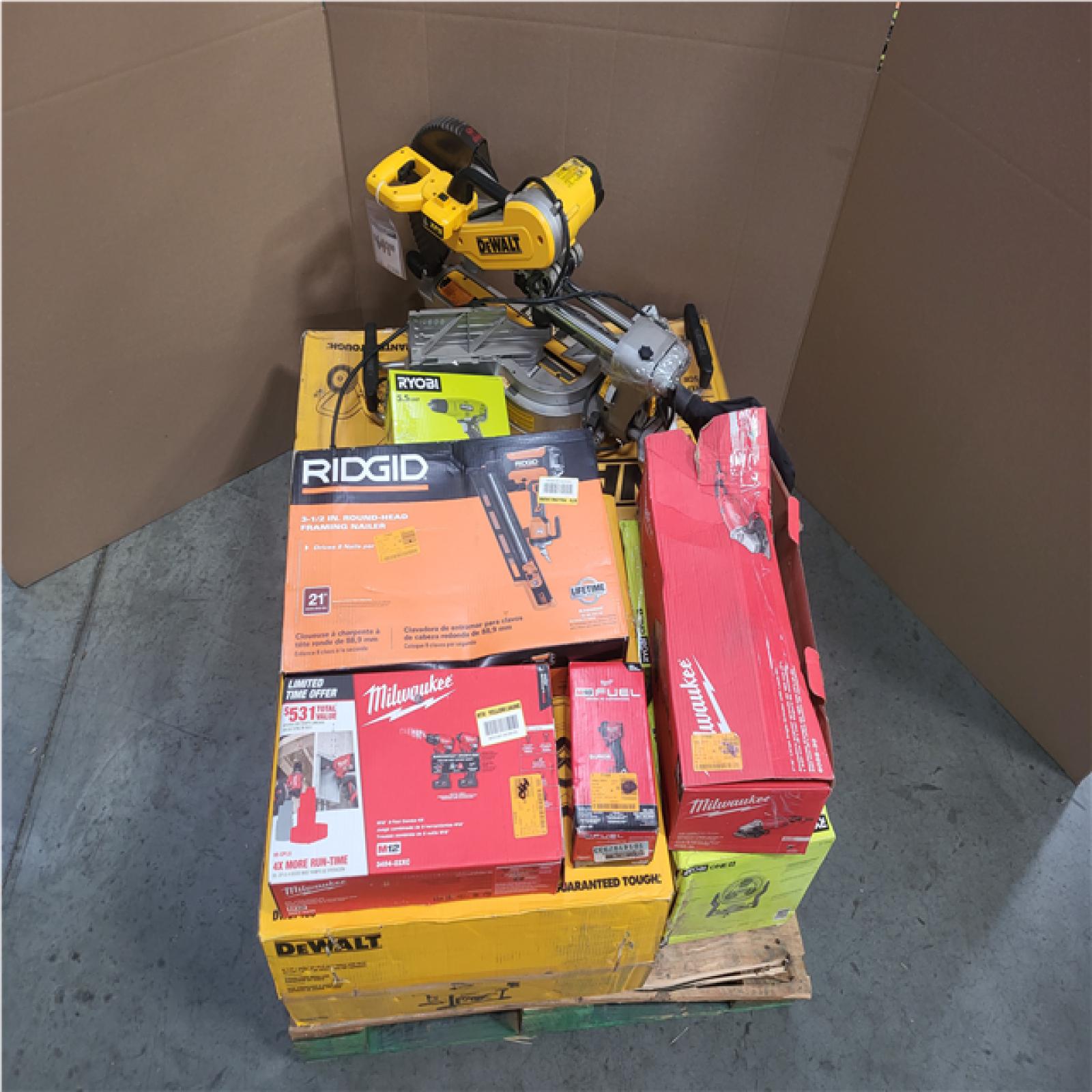 CALIFORNIA AS-IS TOOL PALLET