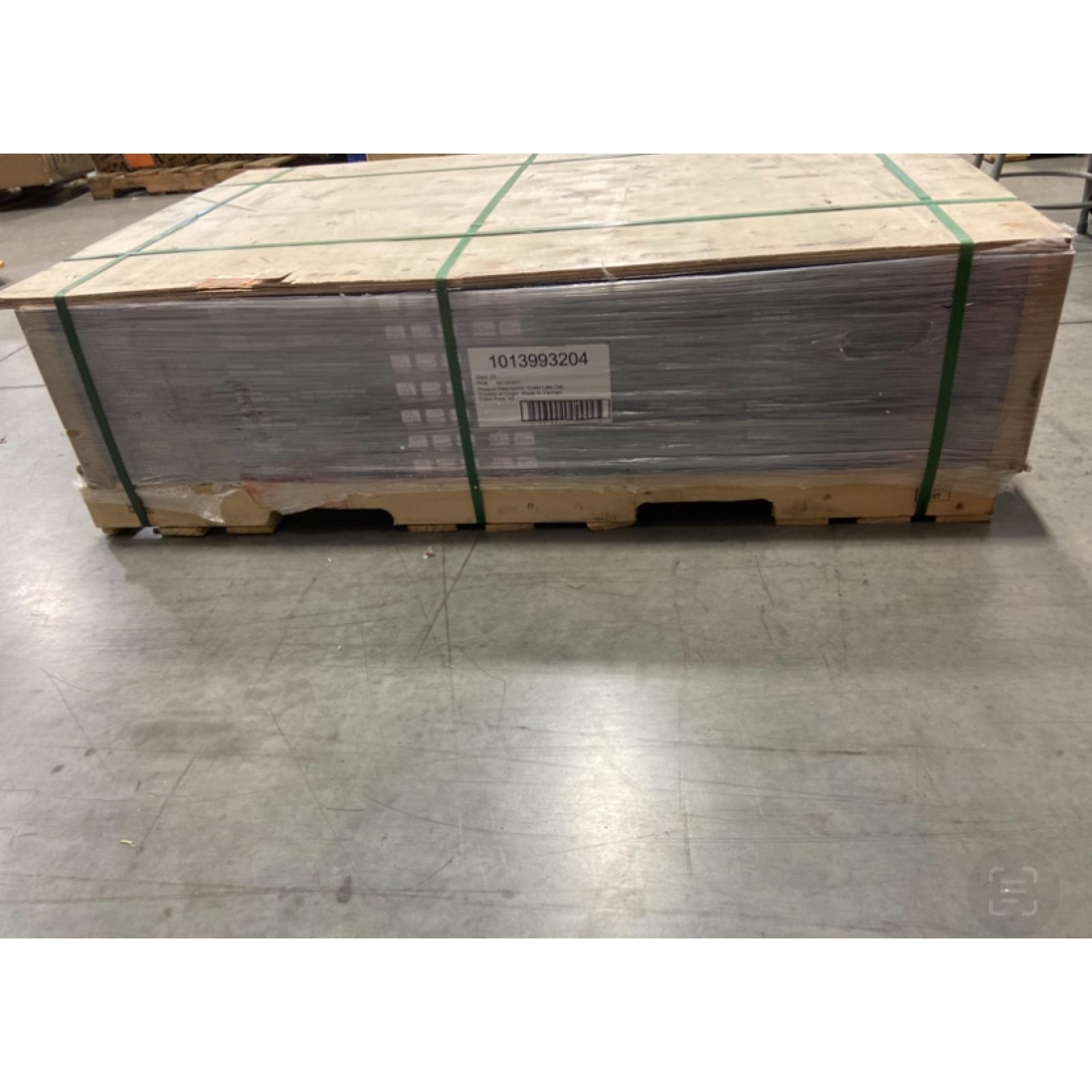 DALLAS LOCATION - Home Decorators Collection Crater Lake Oak 20 MIL x 7.1 in. W x 59.4 in. L Click Lock Waterproof Luxury Vinyl Plank Flooring (20.5 sqft/case) - 35 UNITS