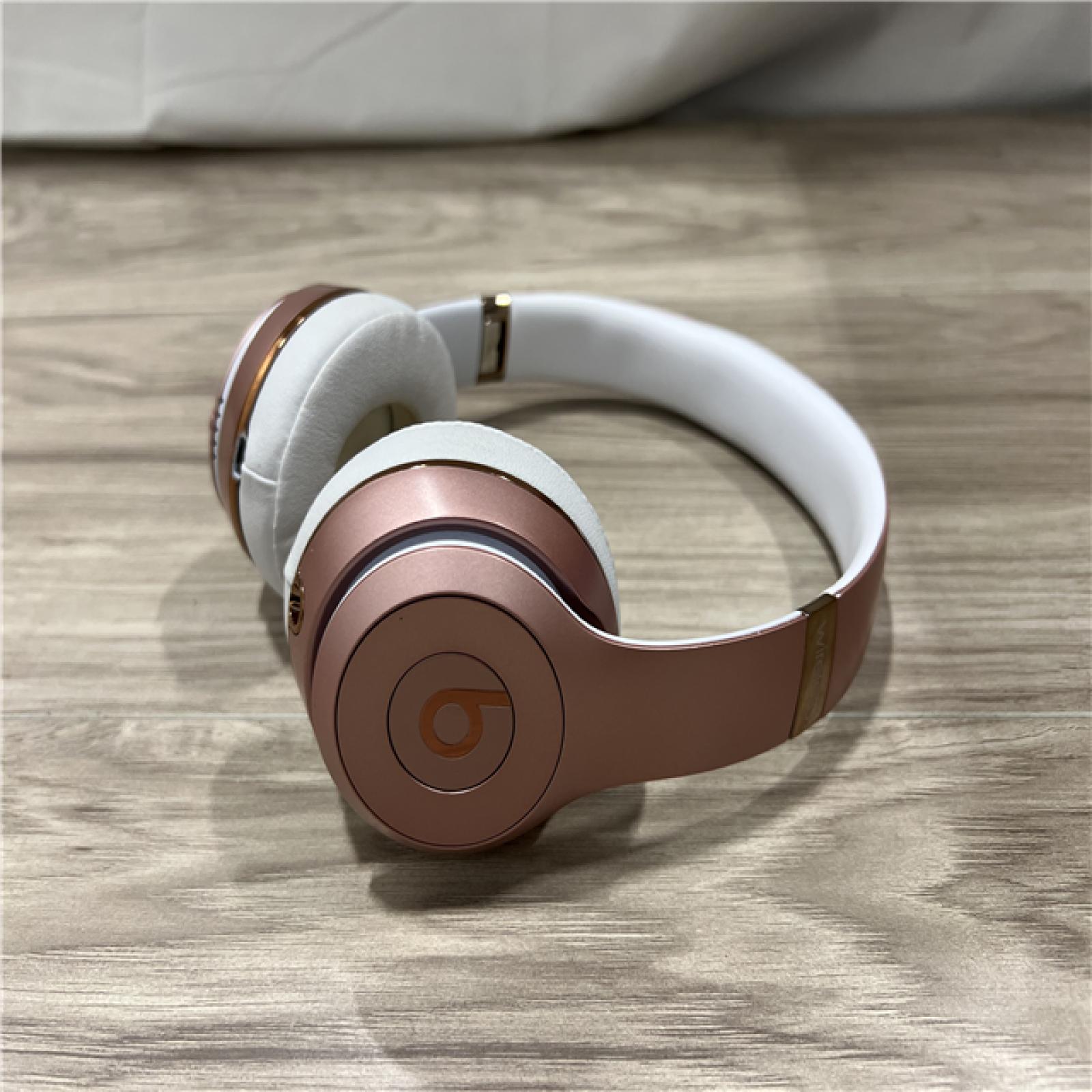 AS-IS Beats Solo3 Wireless On-Ear Headphones - Rose Gold