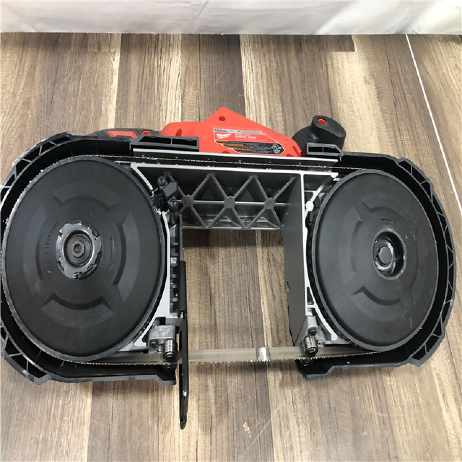 AS-IS Milwaukee FUEL 18V Lithium-Ion Brushless Cordless Deep Cut Band Saw (Tool-Only)