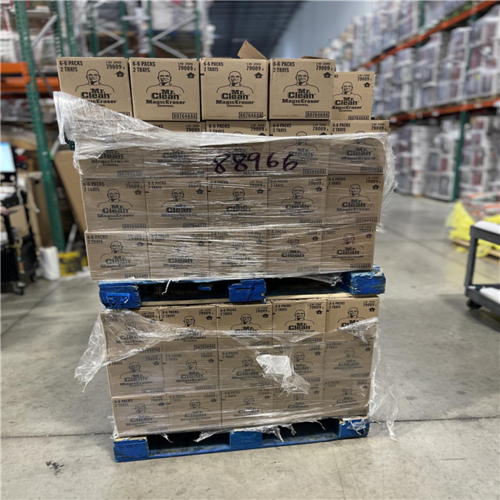 DALLAS LOCATION- NEW!- Mr. Clean Magic Eraser PALLET (834 UNITS)