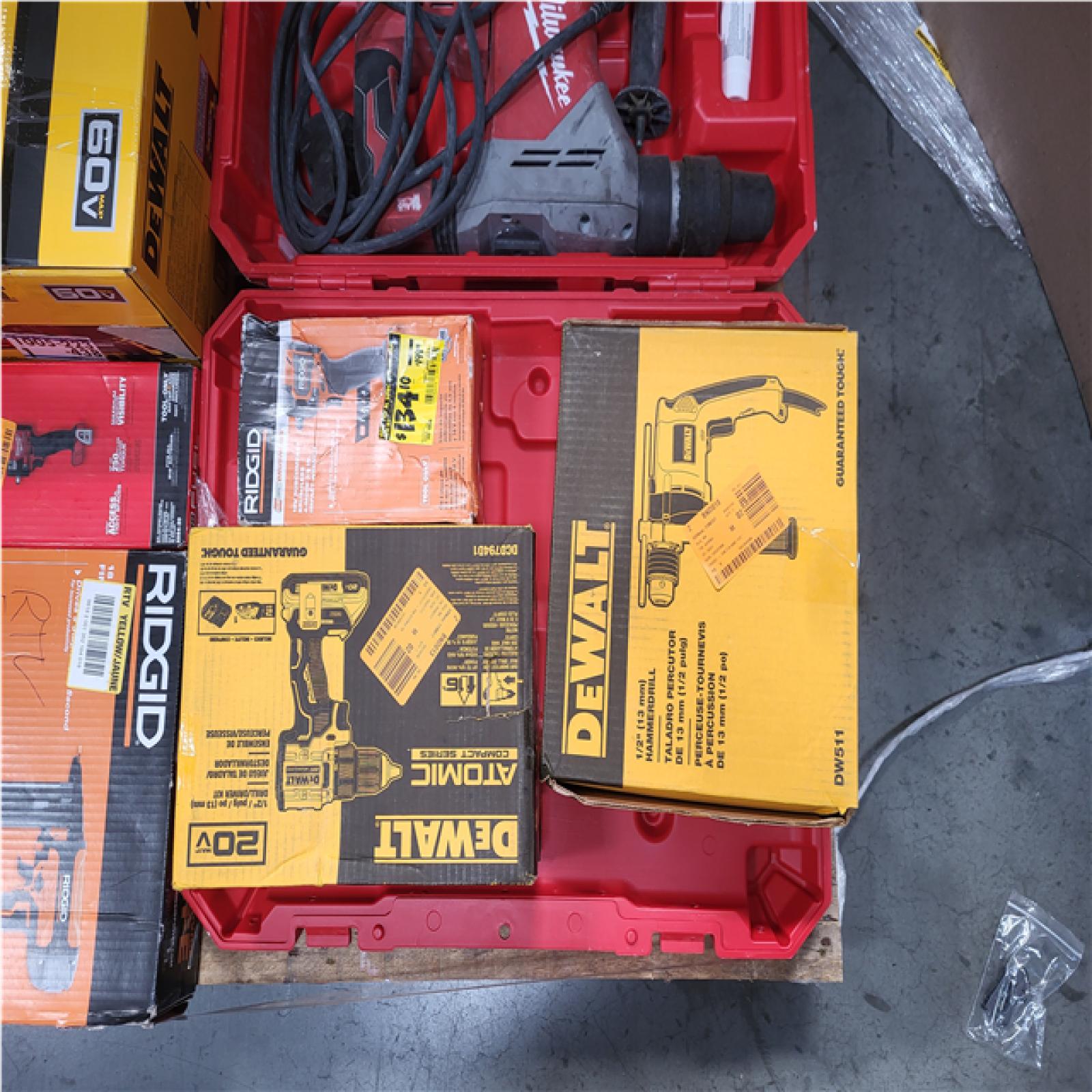 CALIFORNIA AS-IS TOOL PALLET