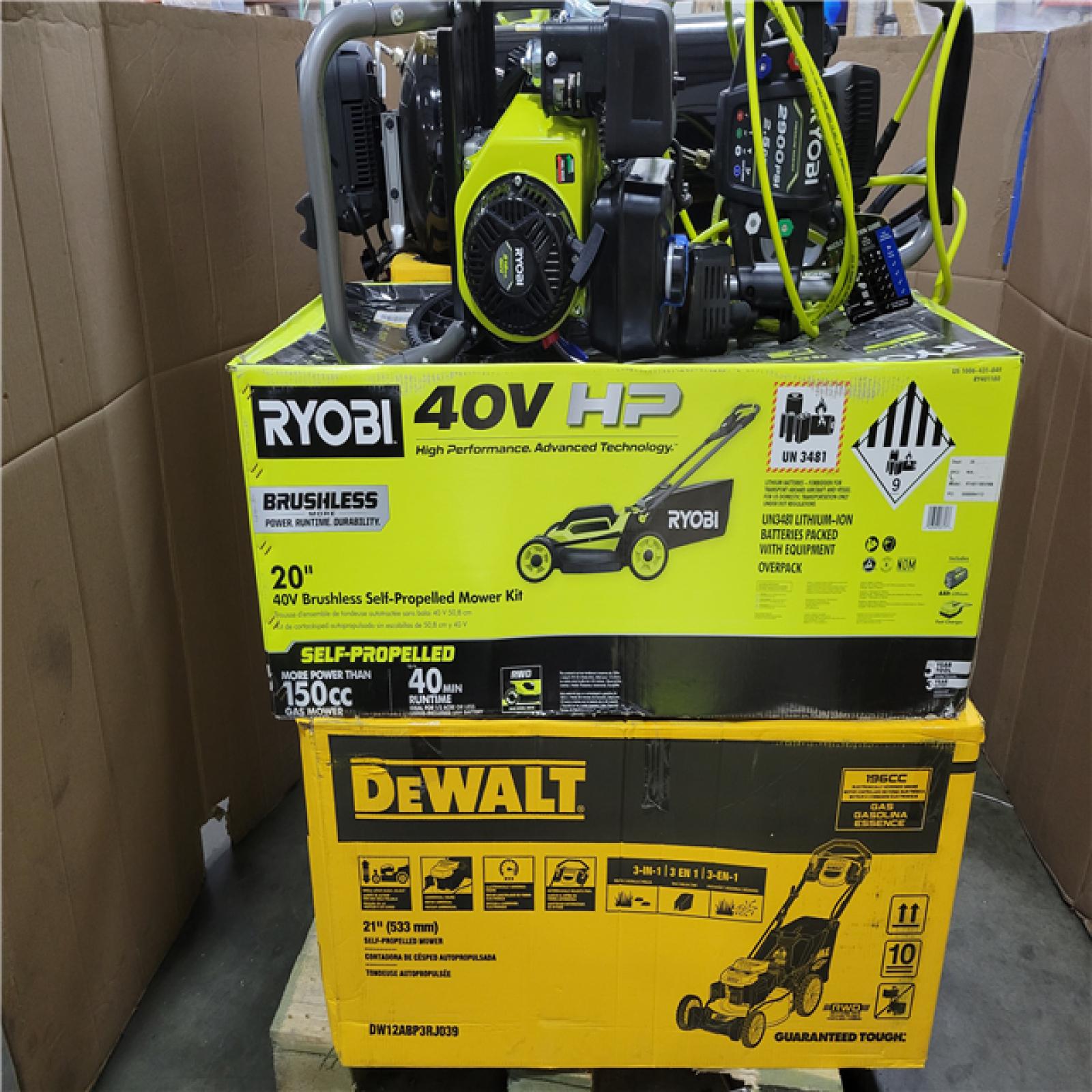 CALIFORNIA AS-IS OUTDOOR POWER EQUIPMENT