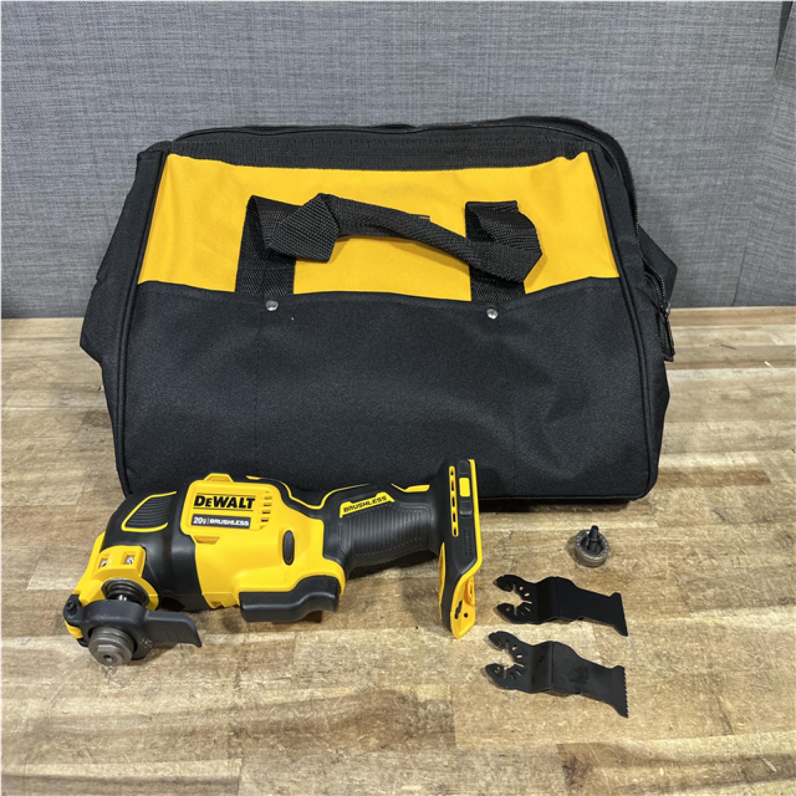 Houston Location AS-IS DEWALT ATOMIC 20V MAX Cordless Brushless Oscillating Multi Tool (Tool Only)