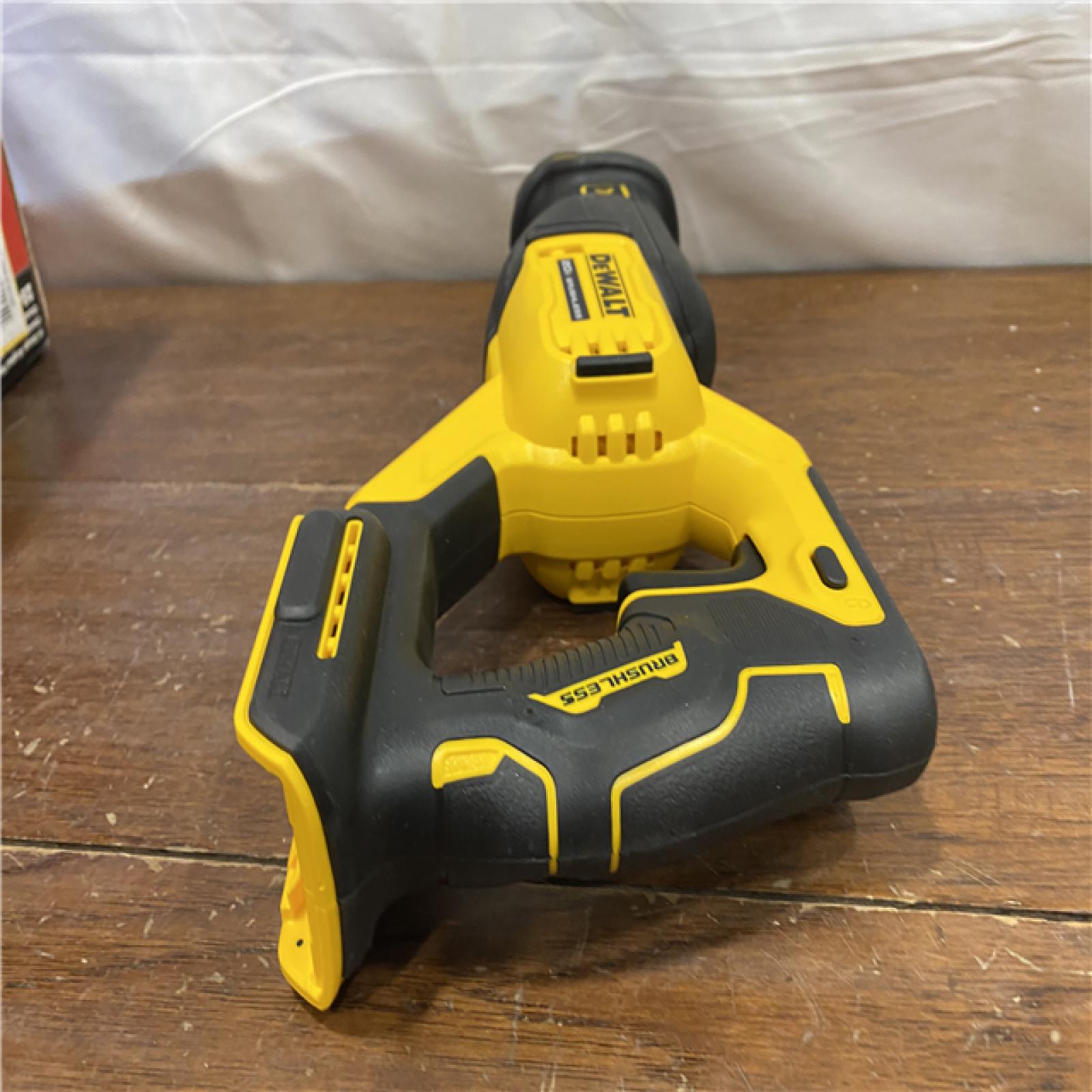 AS-IS DEWALT 20V MAX XR Cordless Brushless Reciprocating Saw (Tool Only)